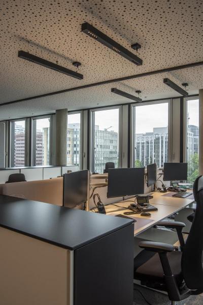 Q-LINE®, LED Indoor Pendelleuchte, 1 m, BAP, schwarz, 3000 K