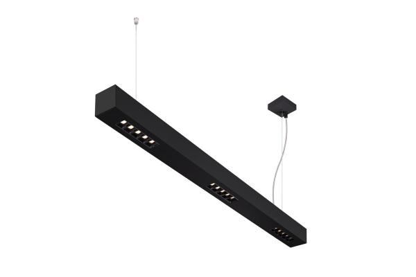 Q-LINE®, LED Indoor Pendelleuchte, 1 m, BAP, schwarz, 4000 K