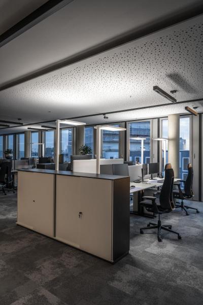 Q-LINE®, LED Indoor Pendelleuchte, 1 m, BAP, schwarz, 4000 K