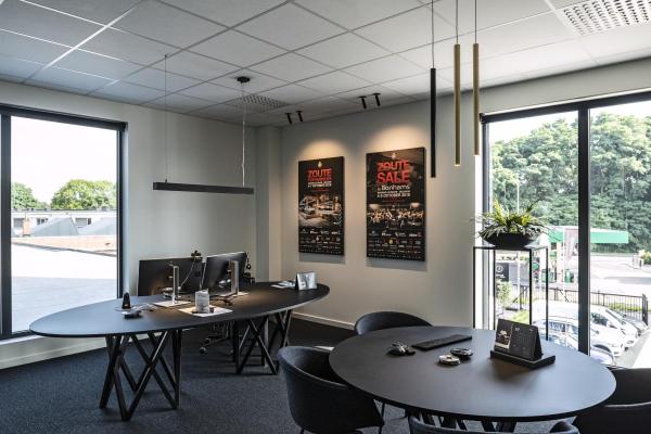 Q-LINE®, LED Indoor Pendelleuchte, 1 m, BAP, schwarz, 4000 K