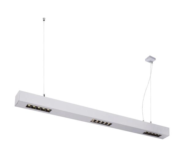 Q-LINE®, LED Indoor Pendelleuchte, 1 m, BAP, silber, 4000 K