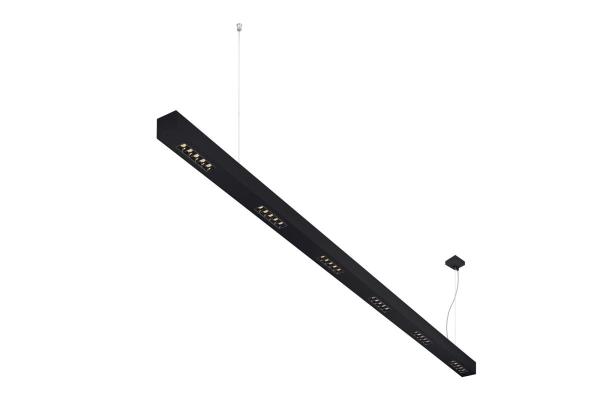 Q-LINE®, LED Indoor Pendelleuchte, 2 m, BAP, schwarz, 4000 K