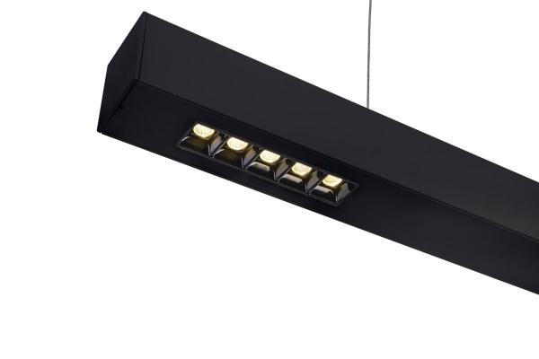 Q-LINE®, LED Indoor Pendelleuchte, 2 m, BAP, schwarz, 4000 K