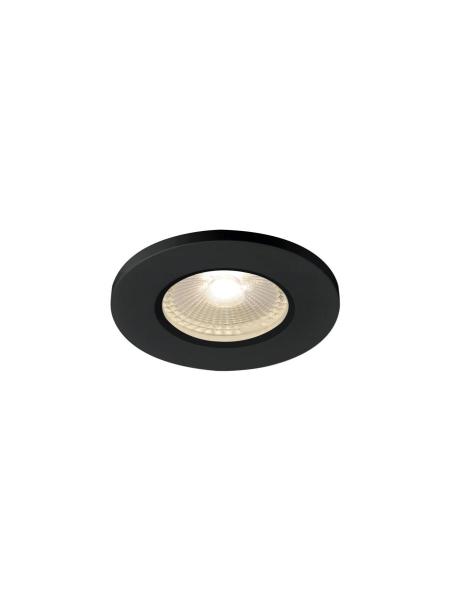 KAMUELA ECO, Deckeneinbauleuchte, LED, 3000 K, schwarz, 38°, dimmbar, IP65