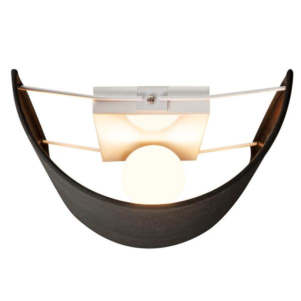 FENDA Halbschirm, schwarz/Kupfer