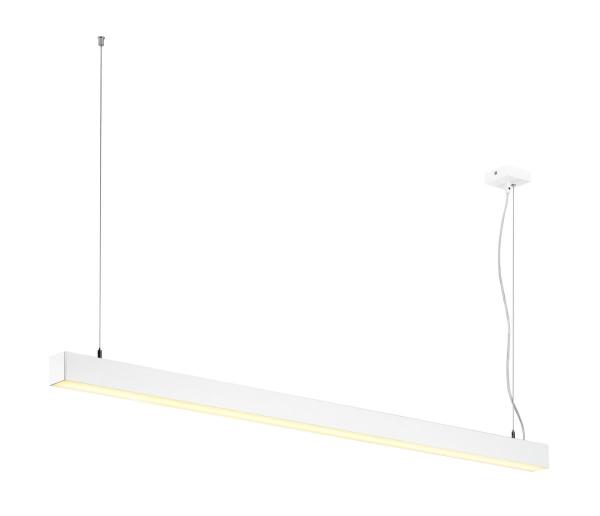 Q-LINE®, Pendelleuchte, dimmbar, 1500 mm, weiss