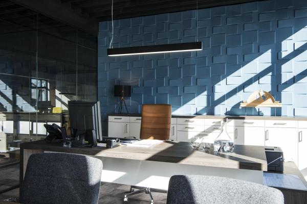 GLENOS, LED, 4000 K, schwarz, 1 m, 43 W