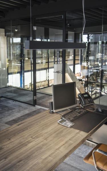 GLENOS, LED, 4000 K, schwarz, 1 m, 43 W