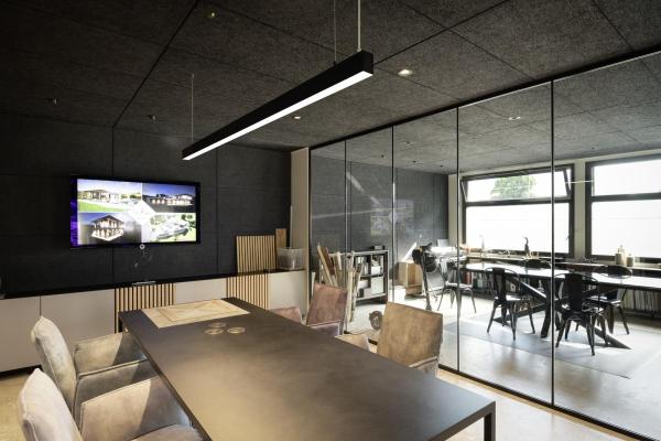 GLENOS, LED, 3000 K, schwarz, 2 m, 85 W