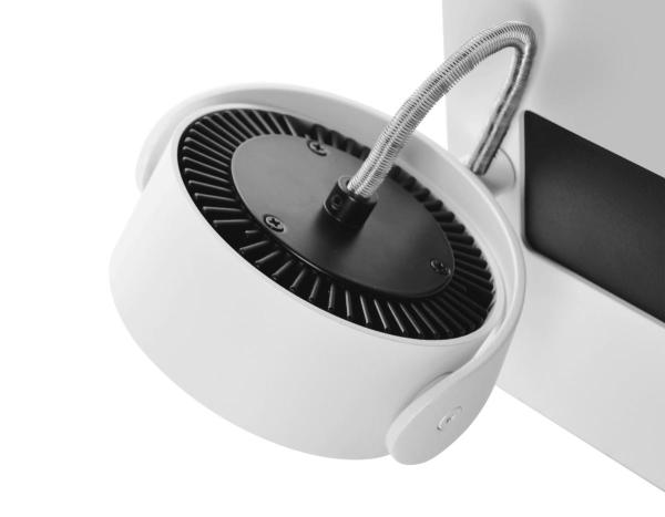 TEC KALU, LED Indoor Wand- und Deckenaufbauleuchte, double weiß/schwarz 60° 3000 K