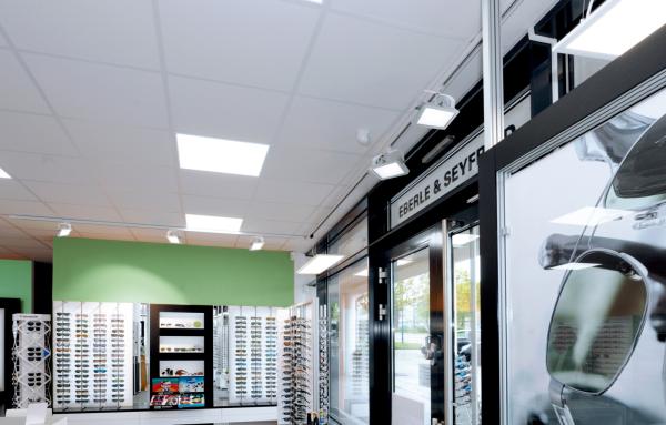 Einlegepanel - Basic 600x600 mm, 30,5 W, 3000 K, Weiß