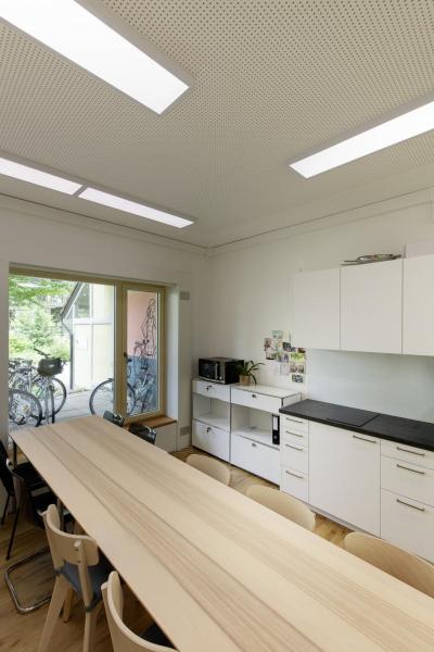 PANEL, 1200x300 mm LED Indoor Deckenaufbauleuchte,4000 K, silbergrau