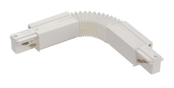 FLEX-VERBINDER, für EUTRAC Hochvolt 3Phasen-Aufbauschiene, weiß