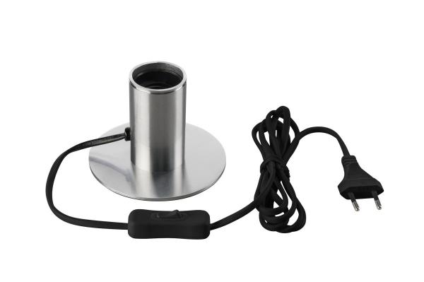 FITU, Indoor Tischleuchte, alu gebürstet, E27, max. 10 W