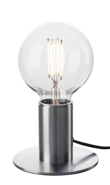 FITU, Indoor Tischleuchte, alu gebürstet, E27, max. 10 W