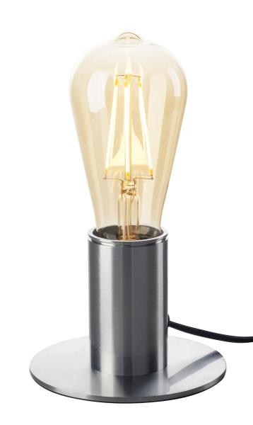 FITU, Indoor Tischleuchte, alu gebürstet, E27, max. 10 W