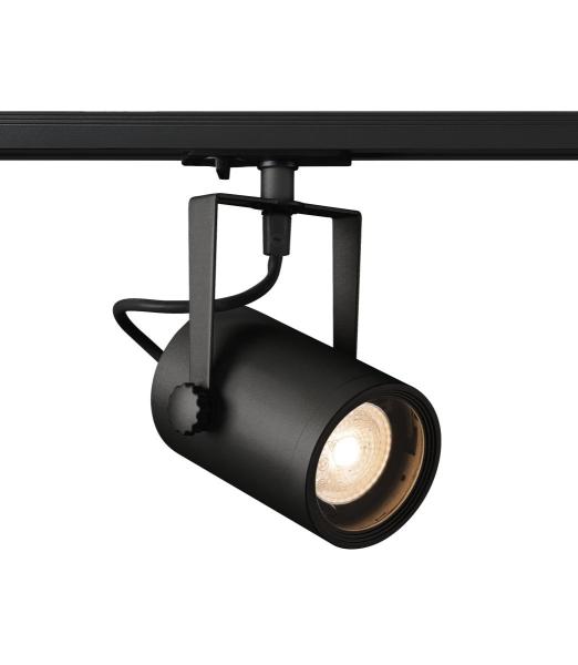 EURO SPOT TRACK SPOT, schwarz, QPAR51 25 W, inkl. 1P.-Adapter
