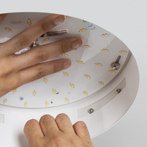 MEDO 30, LED Indoor Deckeneinbauleuchte, rahmenlose Version, weiß, 3000/4000 K