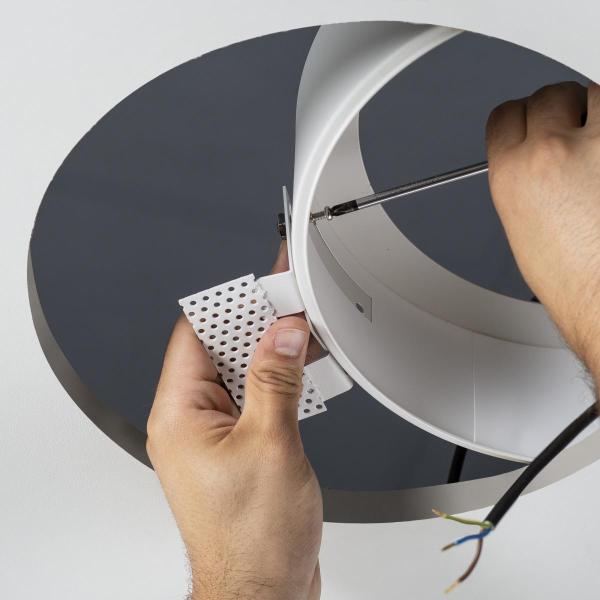 MEDO 30, LED Indoor Deckeneinbauleuchte, rahmenlose Version, weiß, 3000/4000 K