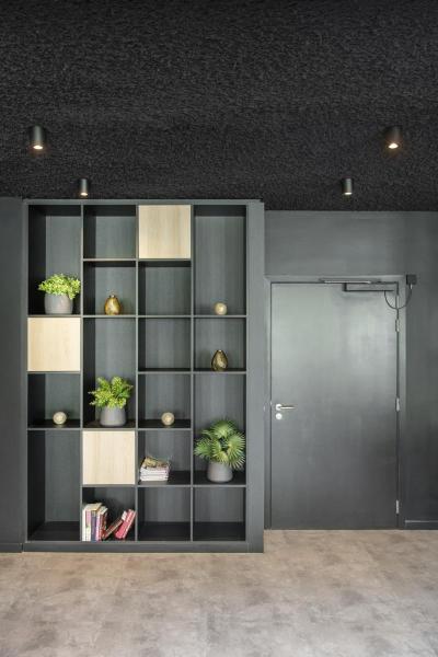 TRILEDO, Indoor Deckenaufbauleuchte, QPAR51, schwarz, max 10 W, rund