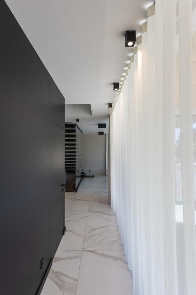 TRILEDO, Indoor Deckenaufbauleuchte, QPAR51, schwarz, max 10 W, eckig