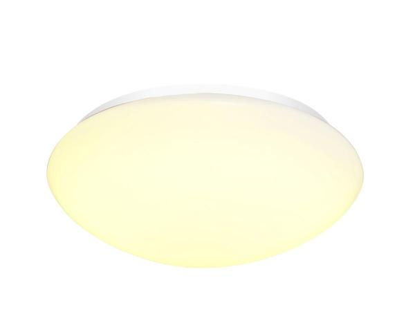 LIPSY® 40, LED Outdoor Wand- und Deckenaufbauleuchte, weiß, IP44, 3000/4000 K