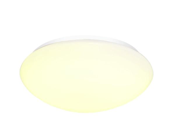 LIPSY® 40, LED Outdoor Wand- und Deckenaufbauleuchte, weiß, IP44, 3000/4000 K