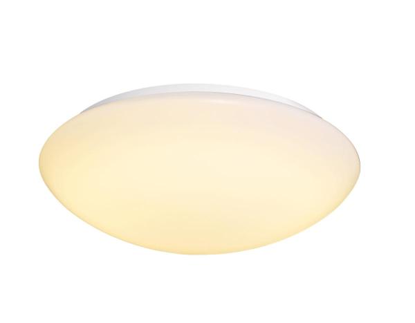 LIPSY® 50, LED Outdoor Wand- und Deckenaufbauleuchte, weiß, IP44, 3000/4000 K