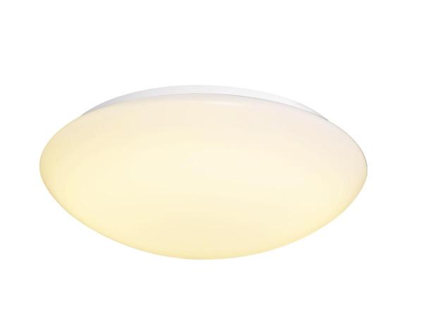 LIPSY® 50, LED Outdoor Wand- und Deckenaufbauleuchte, weiß, IP44, 3000/4000 K