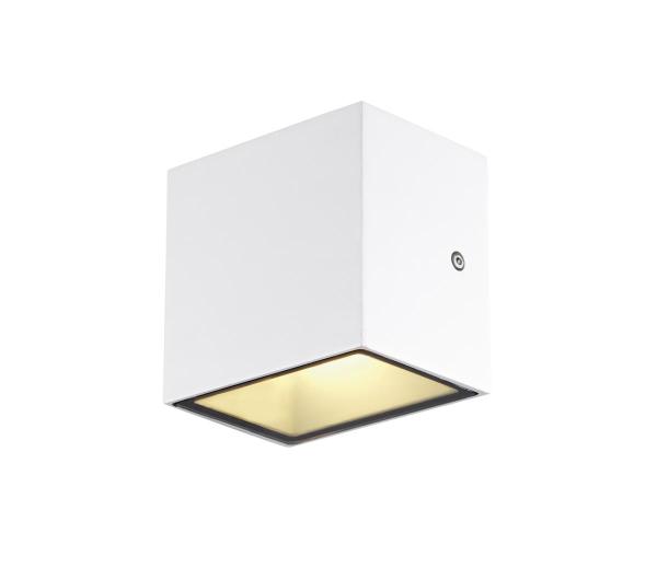 SITRA S, LED Outdoor Wand- und Deckenaufbauleuchte, weiß, IP65, 3000 K, 11 W