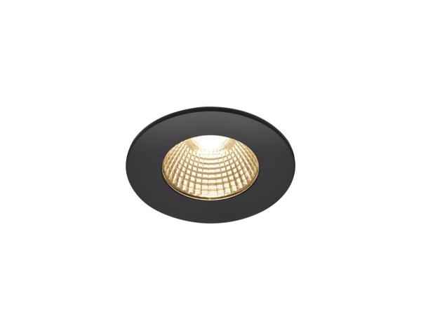 PATTA-I, LED Outdoor Deckeneinbauleuchte, rund DL IP65 schwarz 1800-3000 K