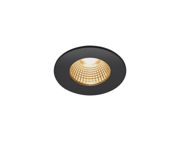 PATTA-I, LED Outdoor Deckeneinbauleuchte, rund DL IP65 schwarz 1800-3000 K