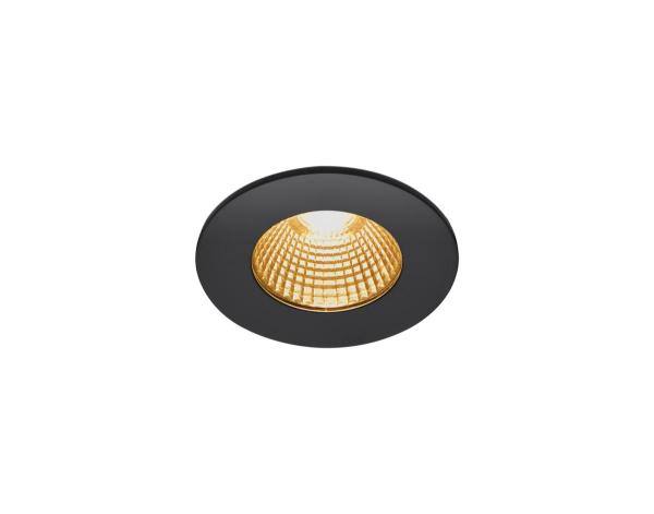 PATTA-I, LED Outdoor Deckeneinbauleuchte, rund DL IP65 schwarz 1800-3000 K
