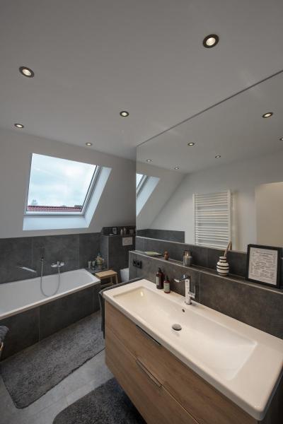 PATTA-I, LED Outdoor Deckeneinbauleuchte, rund DL IP65 schwarz 1800-3000 K