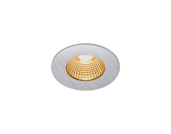 PATTA-I, LED Outdoor Deckeneinbauleuchte, rund DL IP65 silber 1800-3000 K