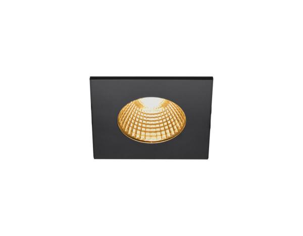 PATTA-I, LED Outdoor Deckeneinbauleuchte, eckig DL IP65 schwarz 1800-3000 K
