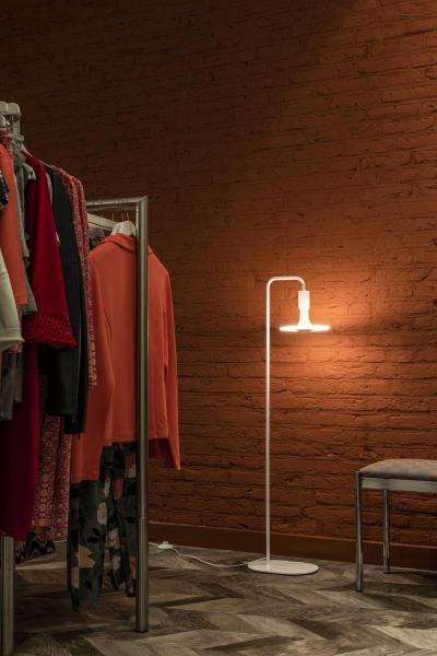 FITU, Indoor Stehleuchte, E27, weiß, max. 24 W