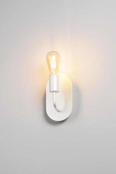 FITU, Indoor Wandaufbauleuchte, E27, weiß, max. 24 W