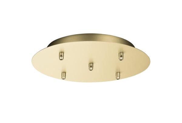 FITU fünfach Rosette, soft gold