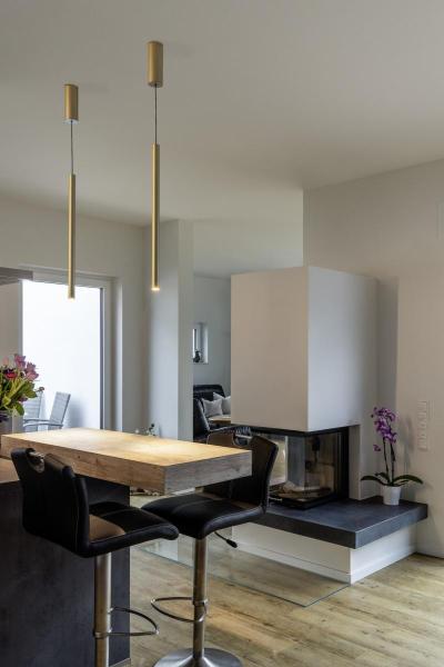 HELIA 30, LED Indoor Pendelleuchte, soft gold, 3000 K, Aufbauversion