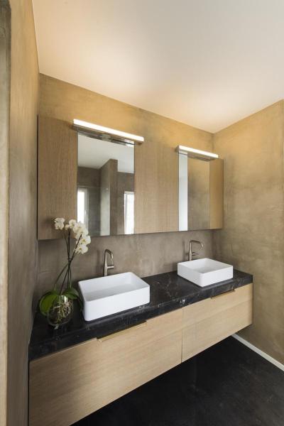 MARYLIN 60, LED Indoor Wandaufbauleuchte, chrom, IP44, 3000 K, 15 W