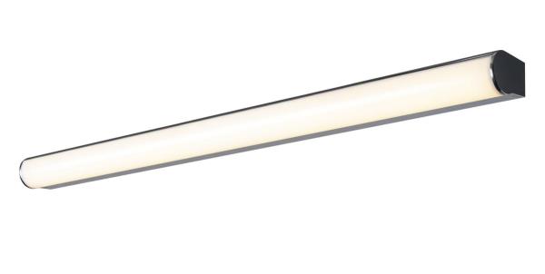 MARYLIN 90, LED Indoor Wandaufbauleuchte, chrom, IP44, 3000 K, 21 W