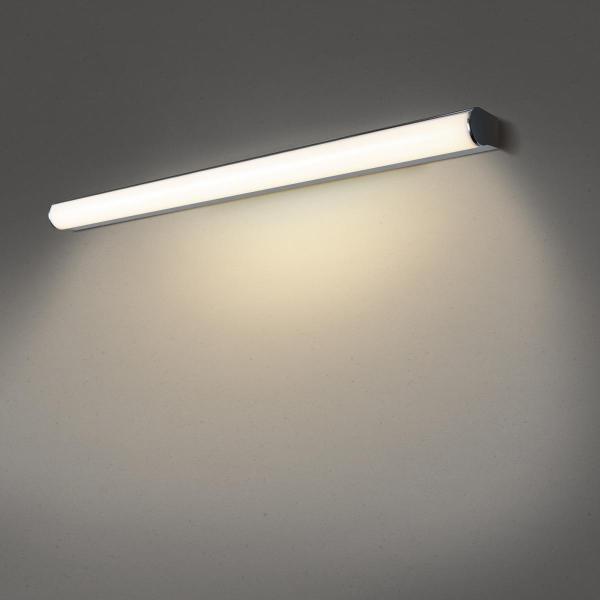 MARYLIN 90, LED Indoor Wandaufbauleuchte, chrom, IP44, 3000 K, 21 W