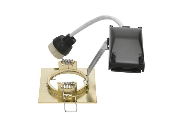 PIKA, Indoor Deckeneinbauleuchte, messing, starr, max. 50 W