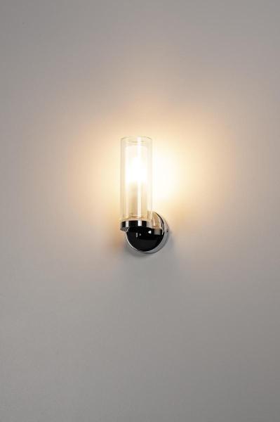 WL 106, chrom, doppelt Glas, 1xE14