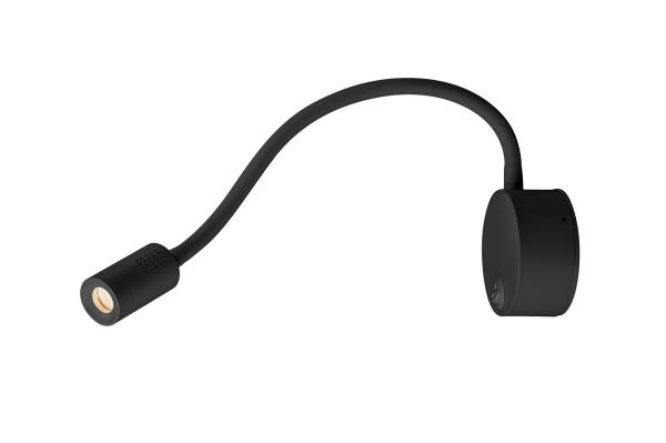 DIO FLEX PLATE, LED Indoor Wandaufbauleuchte, schwarz, 2700 K