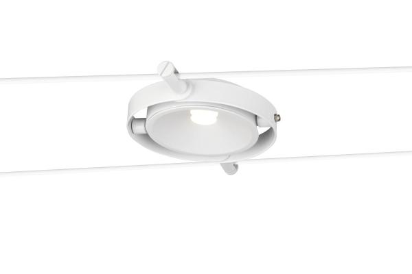 DURNO, Seilleuchte für TENSEO Niedervolt-Seilsystem, 2700 K, weiß