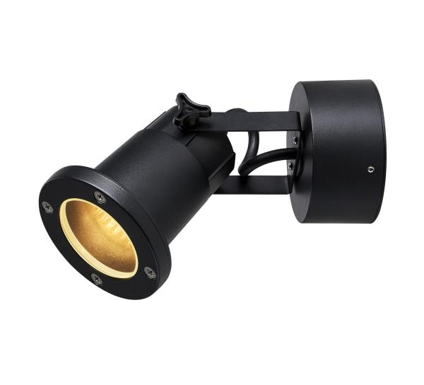 NAUTILUS, Outdoor Wandaufbauleuchte, schwarz