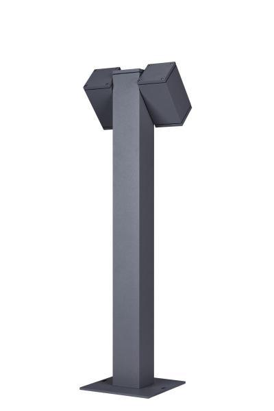 THEO PATHLIGHT, double, QPAR51 Outdoor Stehleuchte, anthrazit