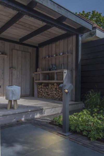 THEO PATHLIGHT, double, QPAR51 Outdoor Stehleuchte, anthrazit